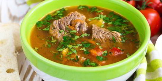 Шурпа с нутом