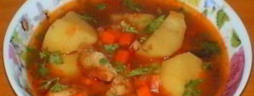 шурпа со свининой. Шаг 7