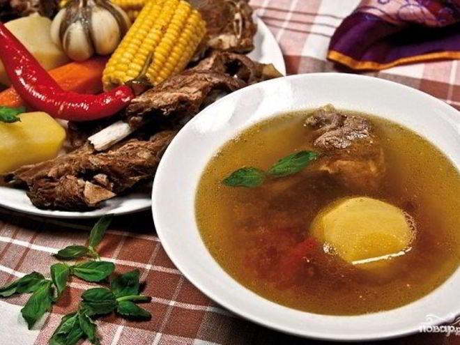 Рецепт шурпы в казане