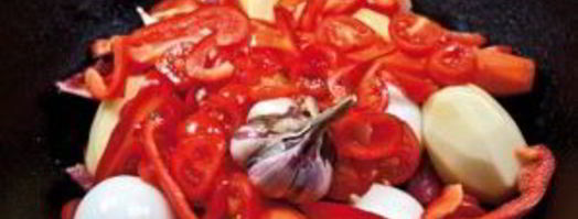 шурпа в казане. Шаг 5