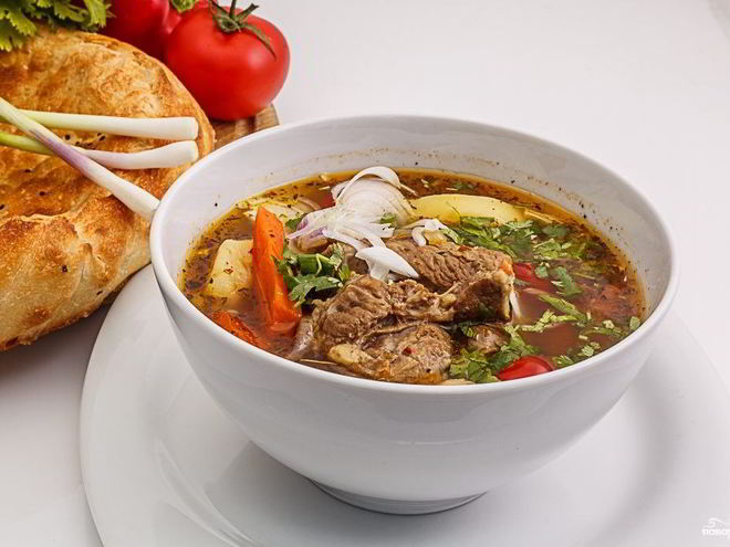 Рецепт узбекской шурпы из говядины