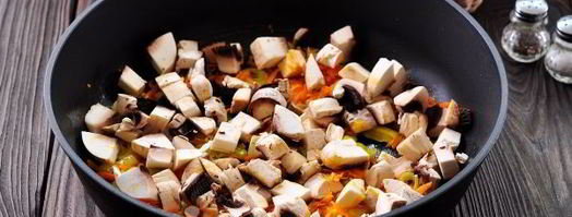 сливочный суп с грибами и плавленным сыром. Шаг 8