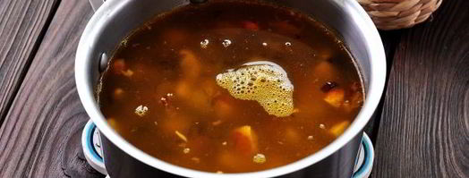 сливочный суп с грибами и плавленным сыром. Шаг 9