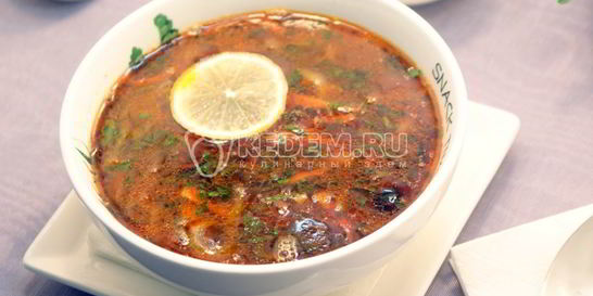 Мясная солянка