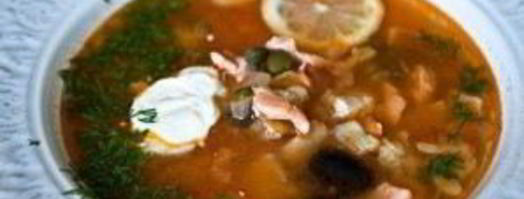 простая рыбная солянка. Шаг 13