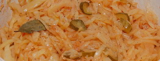 солянка из капусты с грибами. Шаг 4