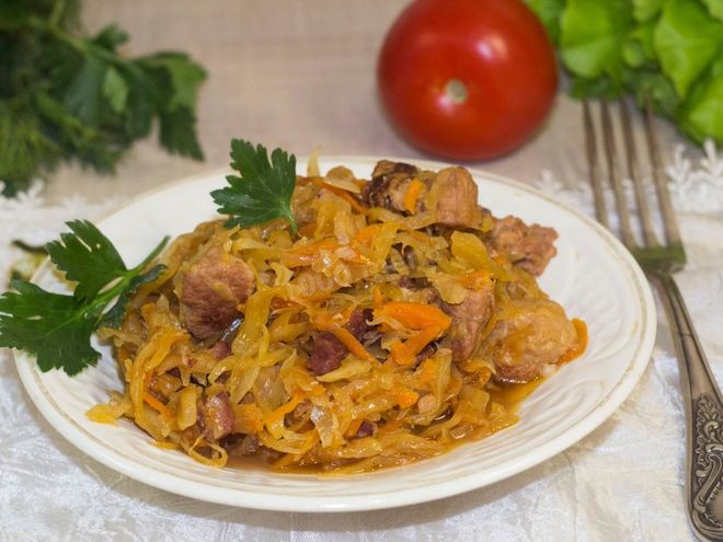 Рецепт солянки из квашеной капусты с мясом
