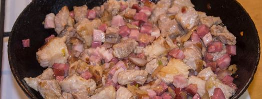 солянка из квашеной капусты с мясом. Шаг 10