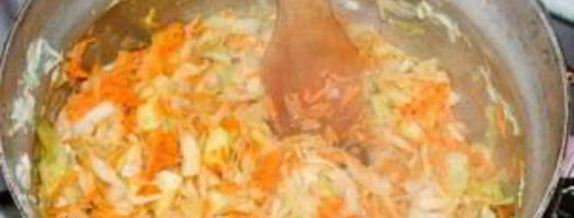 солянка из опят с капустой. Шаг 5