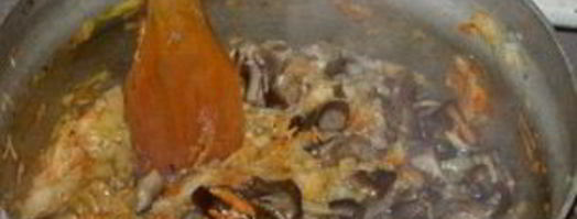 солянка из опят с капустой. Шаг 7