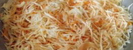 солянка из свежей капусты с грибами. Шаг 6