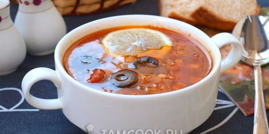 Солянка мясная