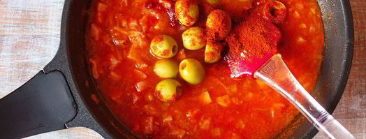 солянка на сковороде. Шаг 8