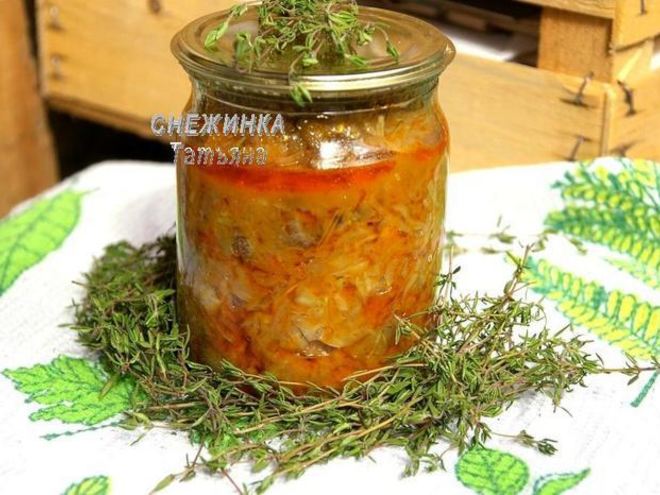 Рецепт солянки овощной с грибами