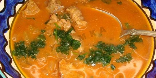 Солянка по-грузински