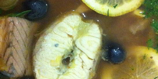 Солянка рыбная сборная с каперсами