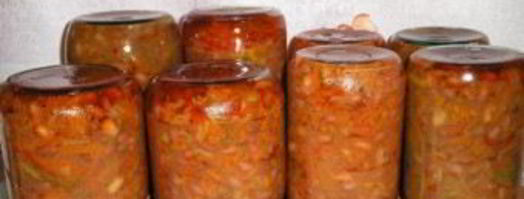 солянка с фасолью на зиму. Шаг 4