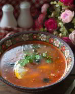 Солянка с колбасой