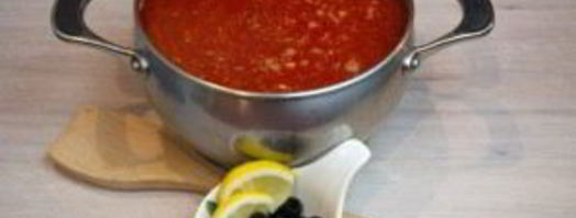 солянка с колбасой. Шаг 9