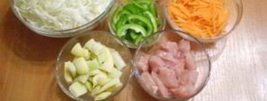 солянка с курицей. Шаг 3