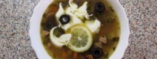 солянка с маслинами. Шаг 7