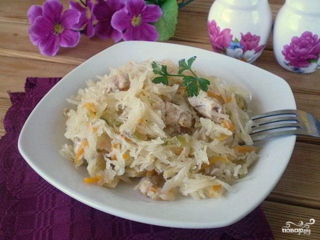 Рецепт солянки с мясом и капустой
