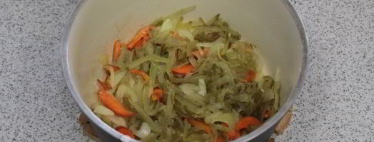 солянка с сосиской. Шаг 6