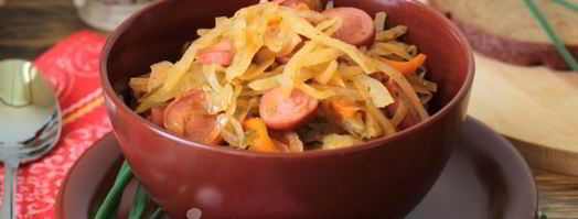 солянка с сосиской. Шаг 11