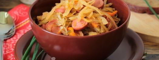 солянка с сосиской. Шаг 12