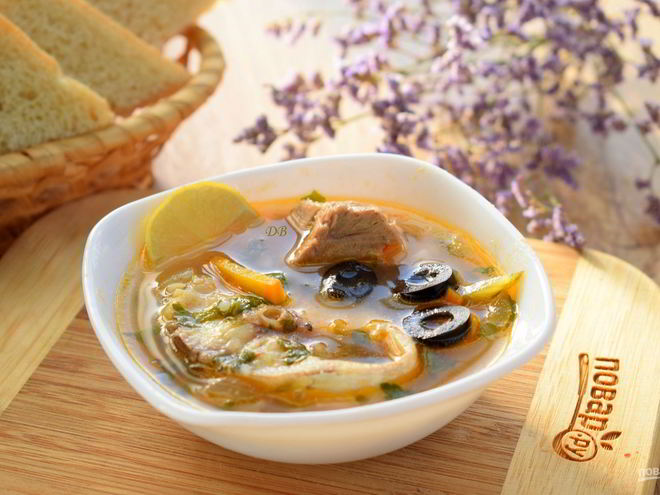 Рецепт солянки с тунцом вкусняха