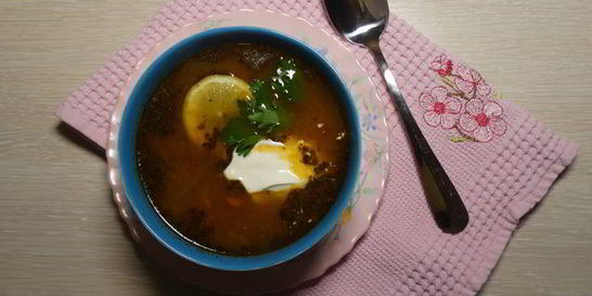 Солянка сборная мясная