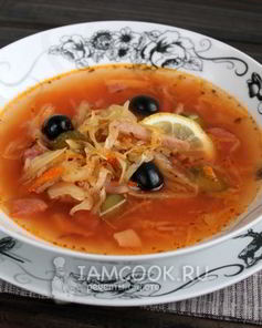 Солянка сборная в мультиварке