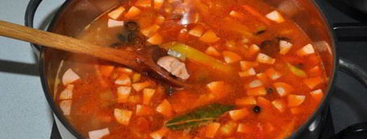 солянка со сладким перцем. Шаг 9