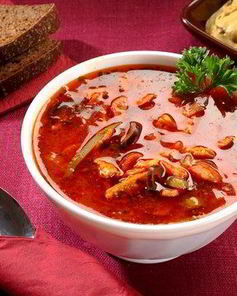 Солянка в мультиварке