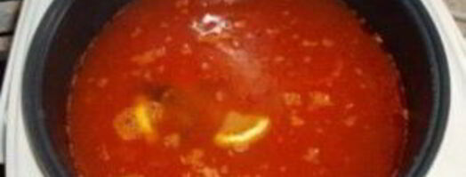 солянка в мультиварке. Шаг 13