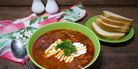 Суп солянка сборная мясная