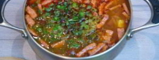 суп солянка сборная мясная. Шаг 11