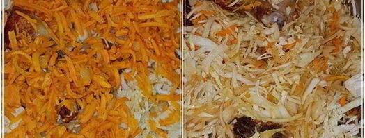 утка с капустой. Шаг 14