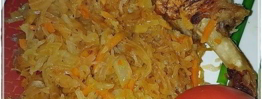 утка с капустой. Шаг 17