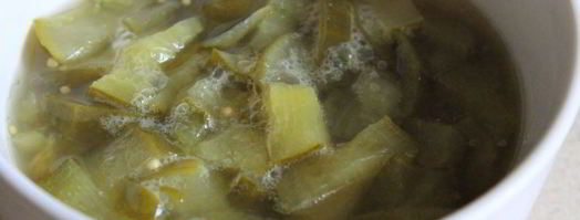 суп из говяжьего сердца с маринованными огурцами и домашней сметаной. Шаг 6