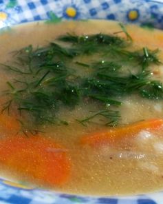 Суп из консервы тунца