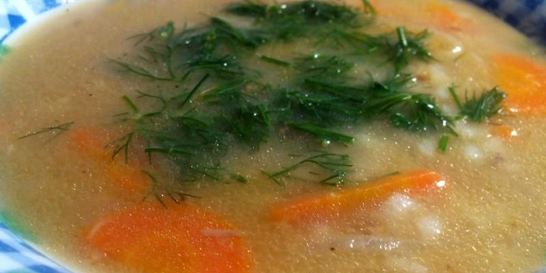 Суп из консервы тунца