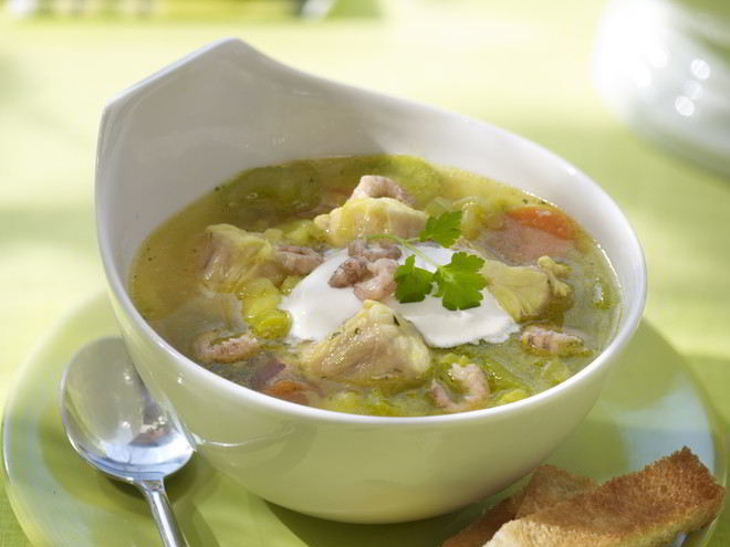 Рецепт супа из сайры