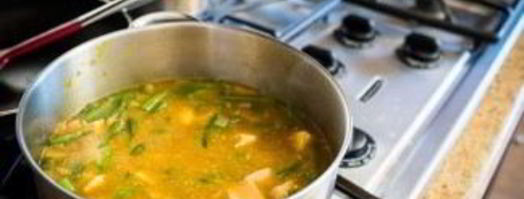 суп из стейка семги. Шаг 5