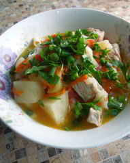 Суп из свинины