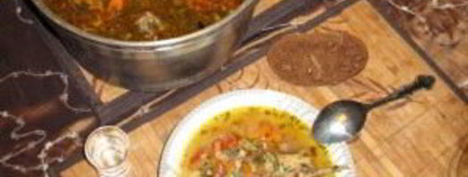 харчо из баранины с ткемали. Шаг 7