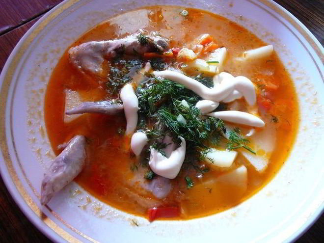 Рецепт харчо из куриных крылышек