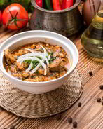 Харчо из курицы с орехами