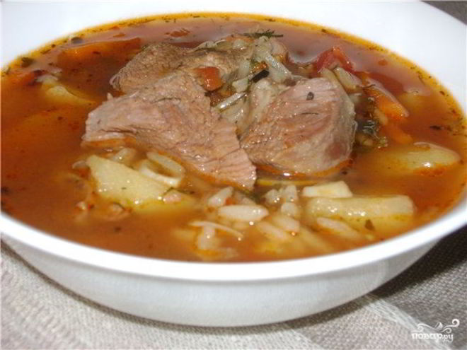 Рецепт харчо по-домашнему