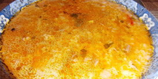 Харчо с бараниной и чили